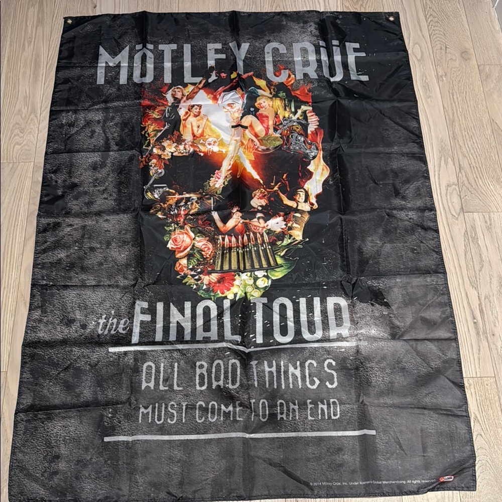 Motley Crue The Final Tour Tapestry